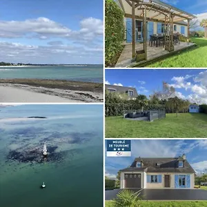 Belle Maison Rénovée, 5mn à Pied De La Mer, Classée Meublé De Tourisme 3 étoiles Hébergement de vacances Île-Tudy
